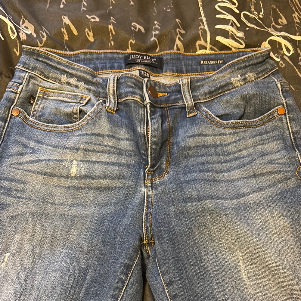 Judy Blue Women's Relaxed Fit Blue Jeans
